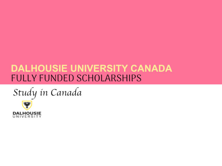 DALHOUSIE UNIVERSITY CANADA SCHOLARSHIPS