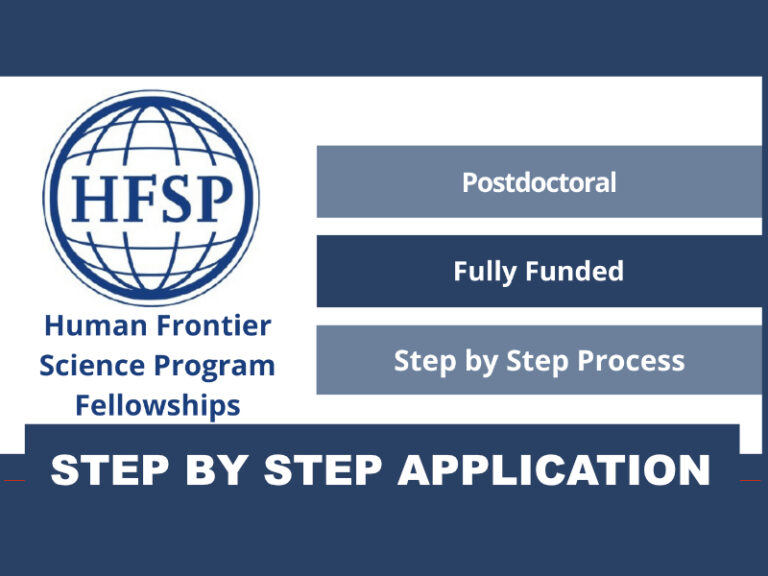 Human Frontier Science Program Postdoctoral Fellowships