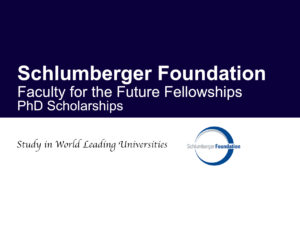 Schlumberger Foundation Faculty for the Future Fellowships