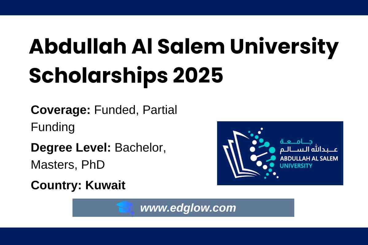 Abdullah Al Salem University Scholarships