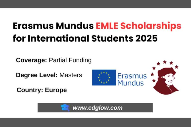 Erasmus Mundus EMLE Scholarships