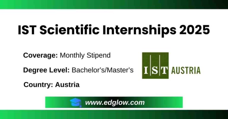 IST Scientific Internships