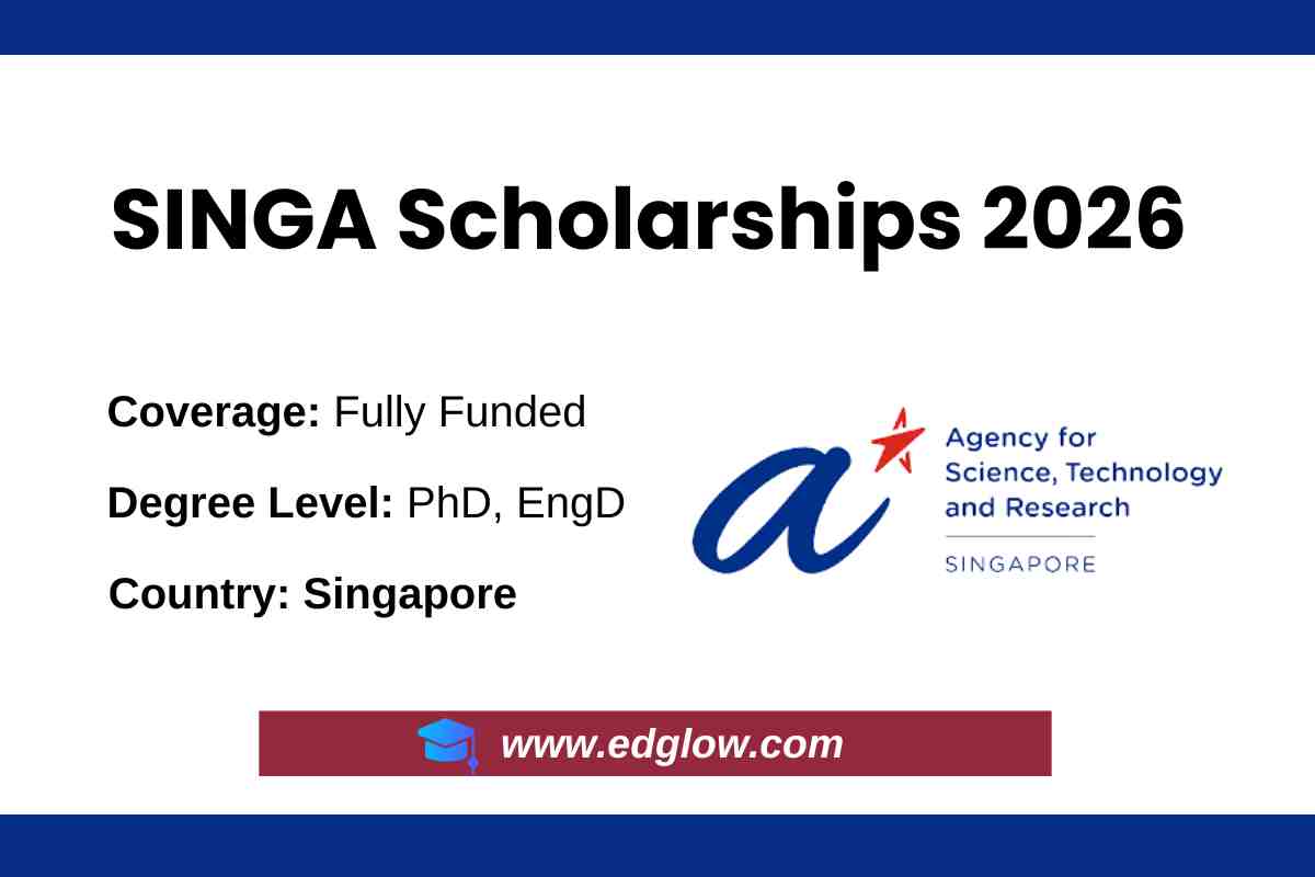 SINGA Scholarships