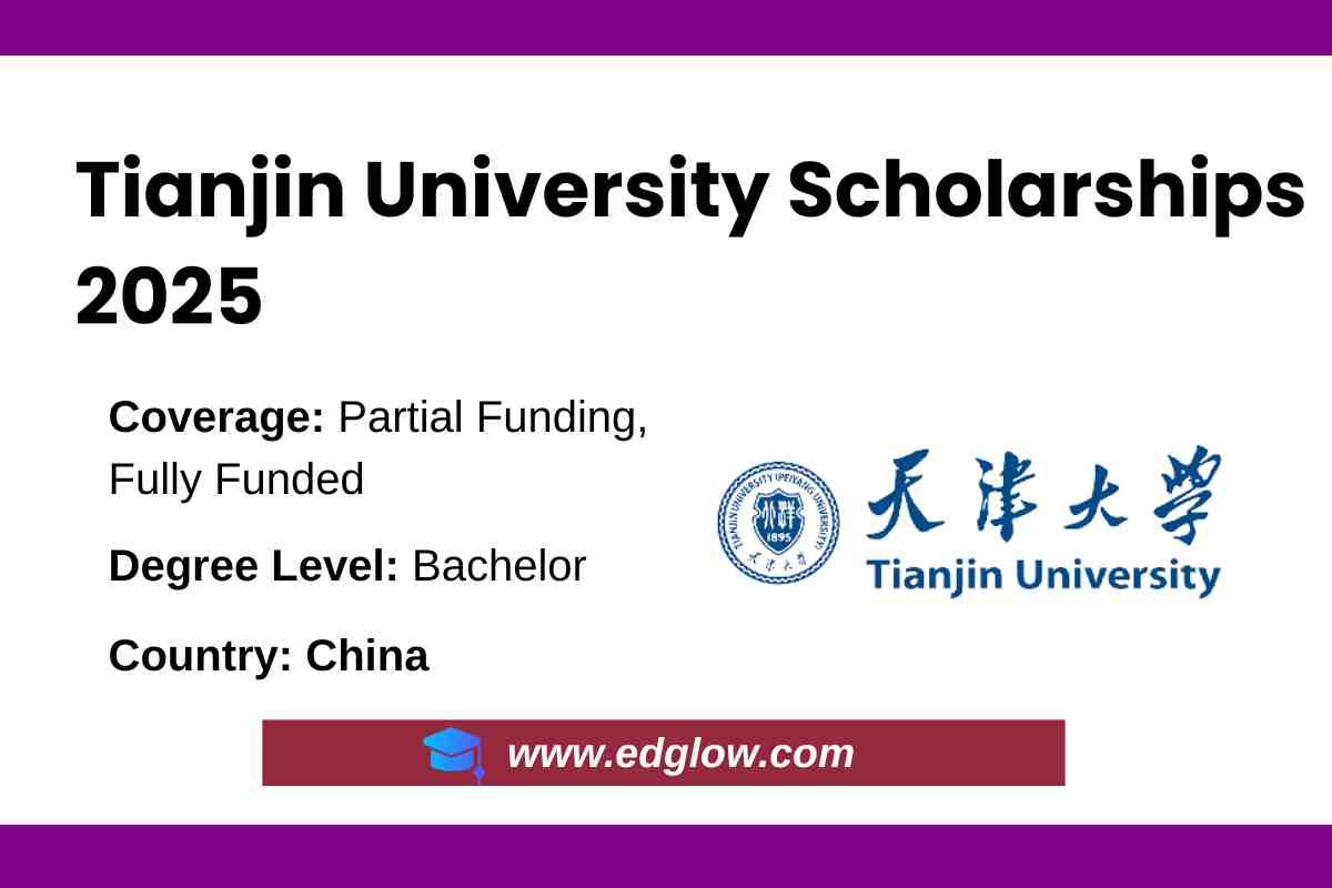 Tianjin University Scholarships