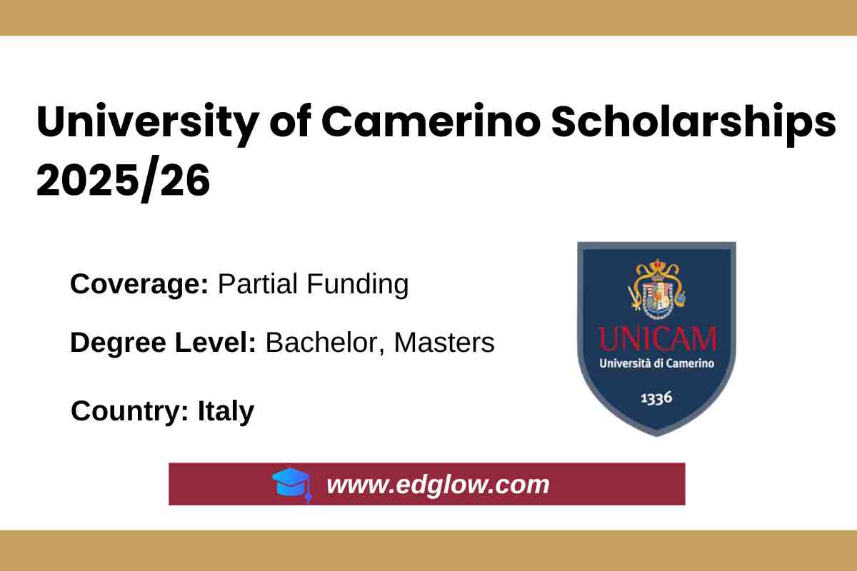 University of Camerino Scholarships