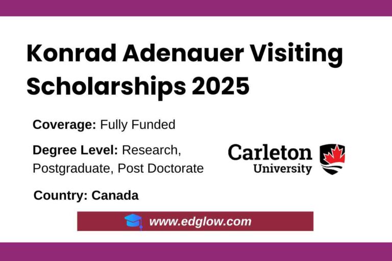 Konrad Adenauer Visiting Scholarships