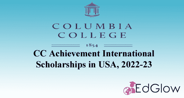 CC Achievement International Scholarships