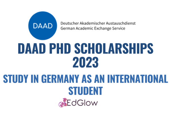 DAAD PhD Scholarships 2023 Study in Germany as an International Student