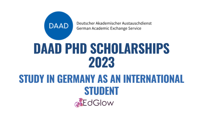 daad phd scholarships 2023