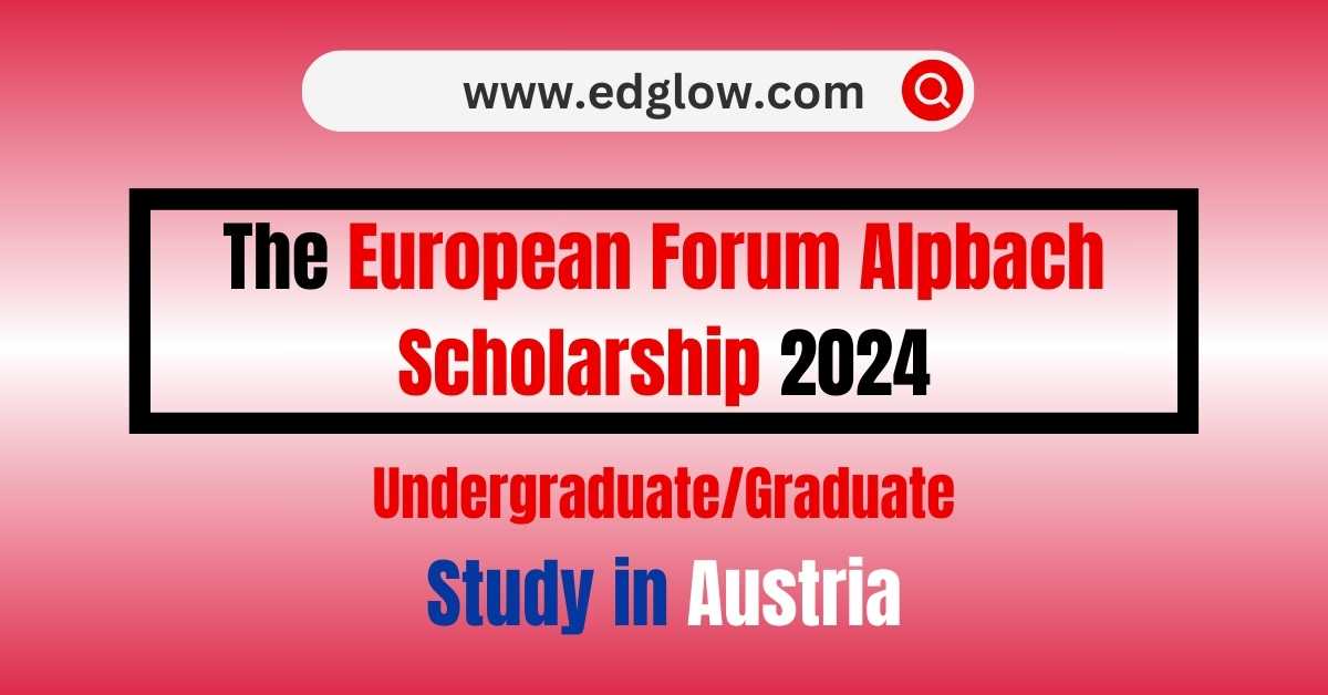 European Forum Alpbach Scholarship