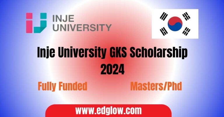 Inje University GKS Scholarship