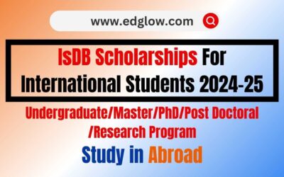 IsDB Scholarships