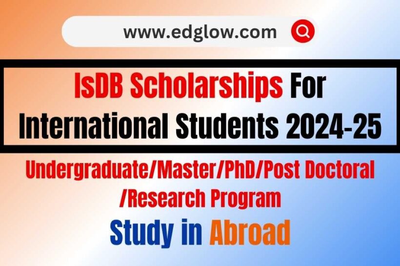 IsDB Scholarships