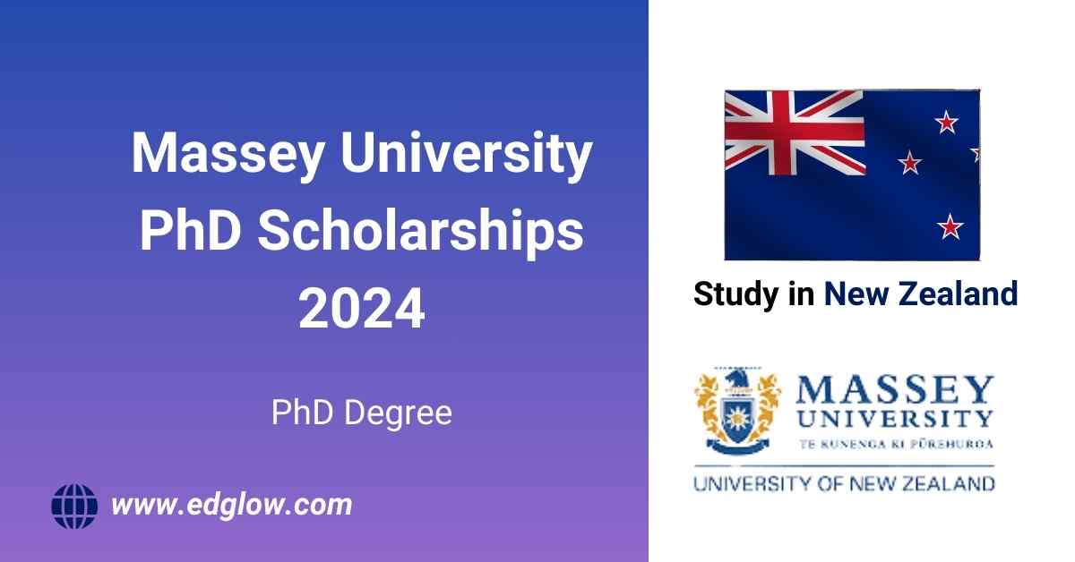 phd scholarships massey