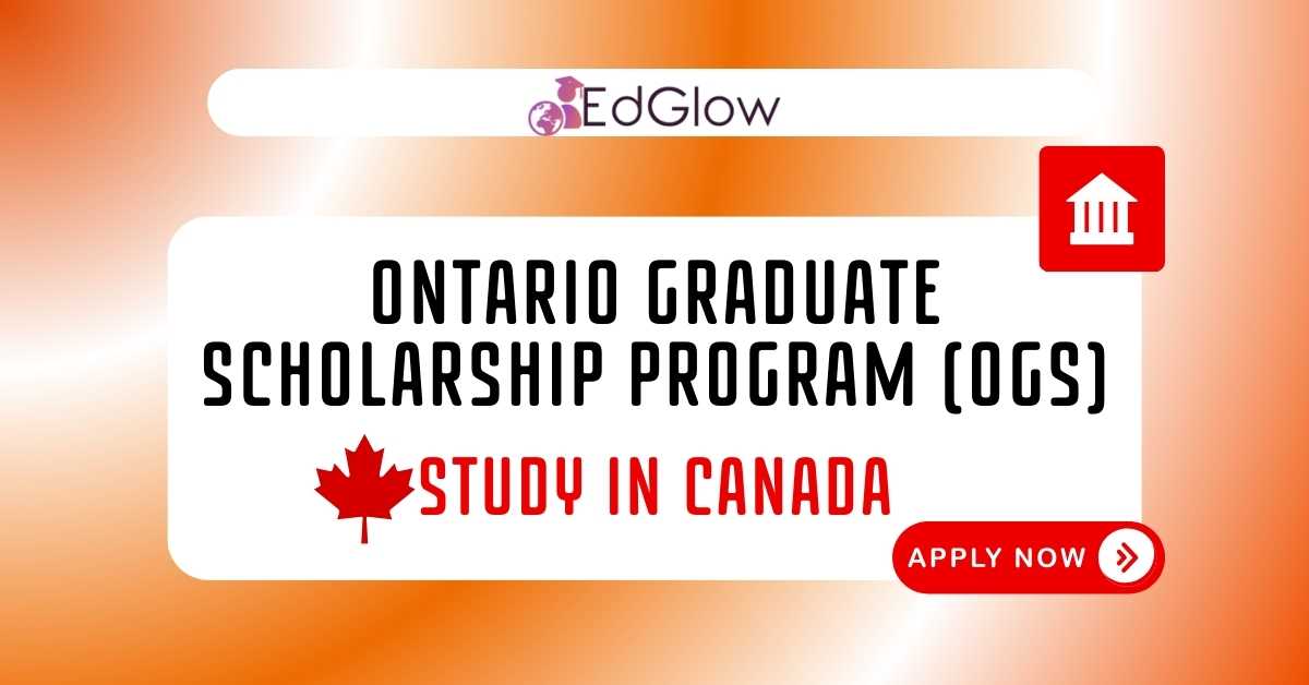 Ontario Graduate Scholarship