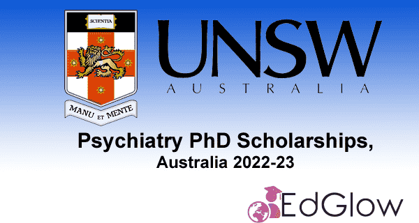 Psychiatry PhD Scholarships