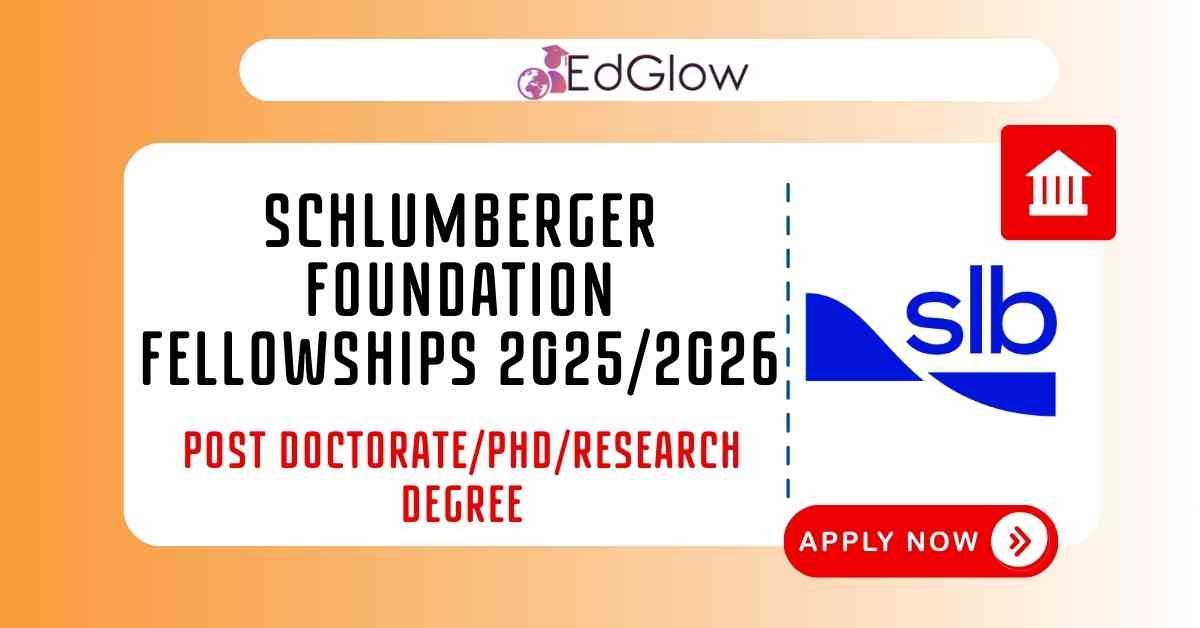 Schlumberger Foundation Fellowships