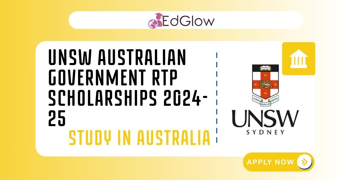 UNSW Australian Government RTP Scholarships