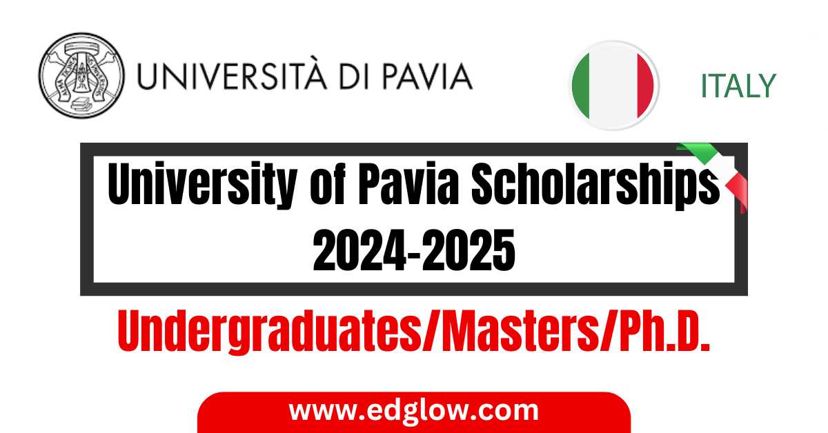 University of Pavia Scholarships