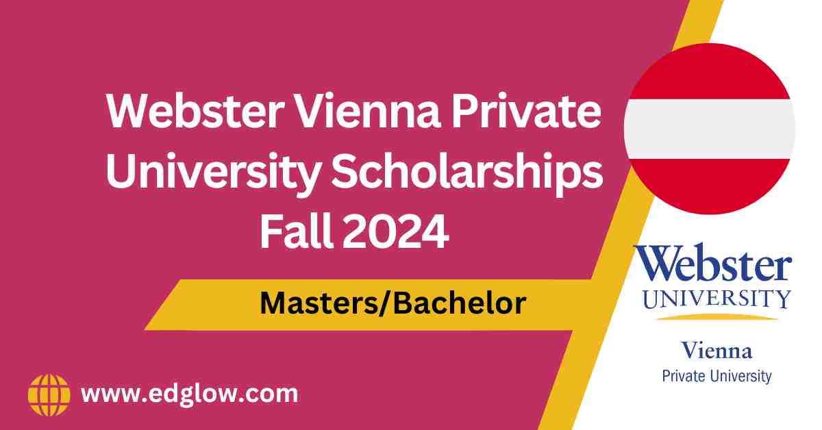 Webster Vienna Private University Scholarships 2024 For International